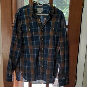 Lucky Brand Plaid Button-Up Shirt